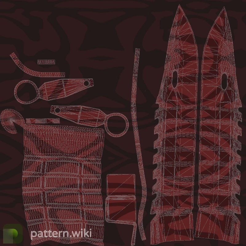 M9 Bayonet Slaughter seed 600 pattern template