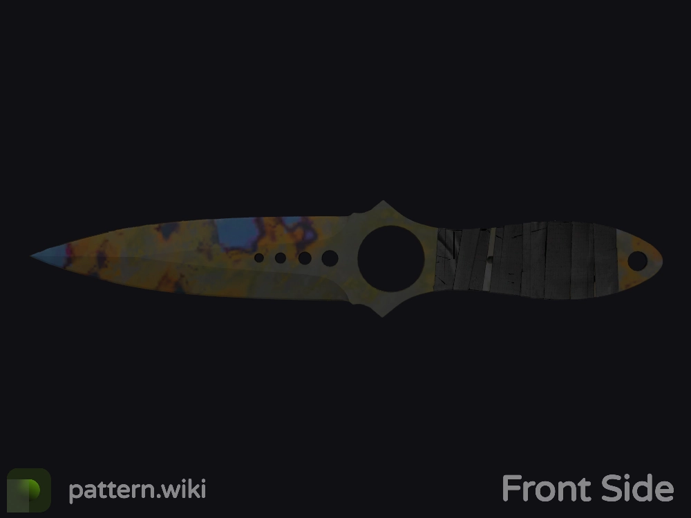 Skeleton Knife Case Hardened seed 489