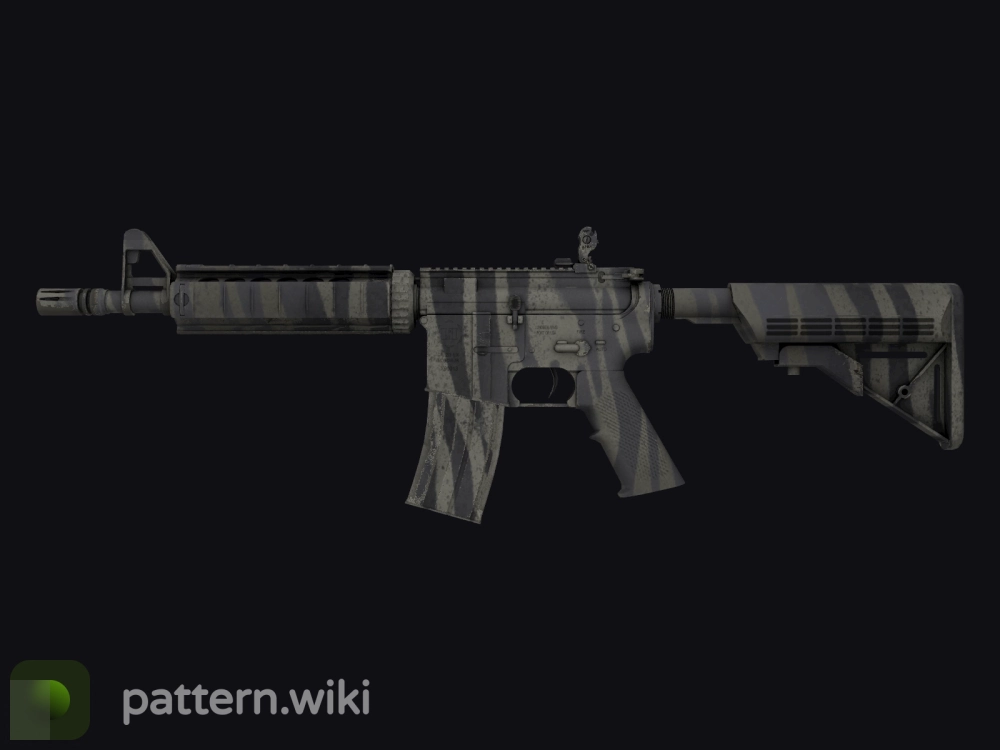 M4A4 Faded Zebra seed 777