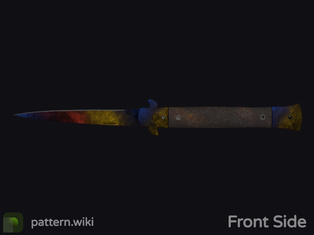 Stiletto Knife Marble Fade seed 80