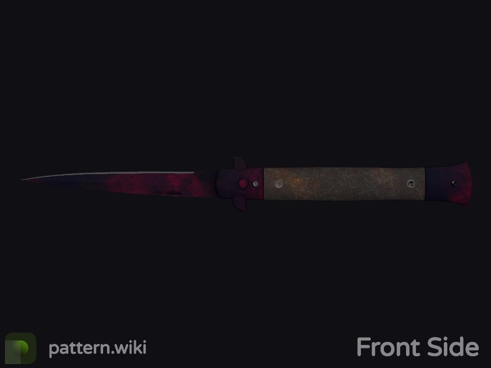 Stiletto Knife Doppler seed 958