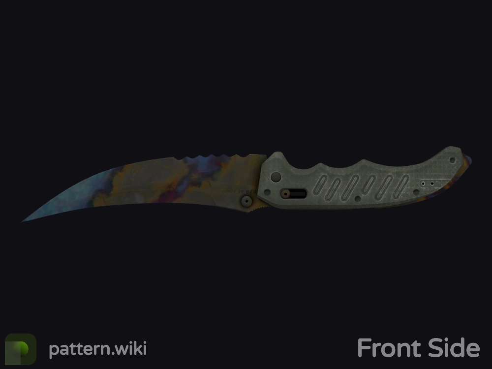 Flip Knife Case Hardened seed 418