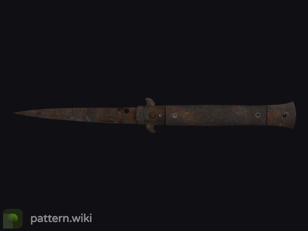 Stiletto Knife Rust Coat seed 77