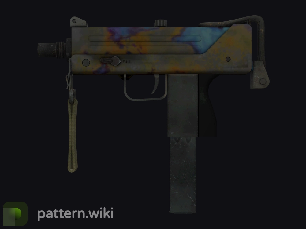 MAC-10 Case Hardened seed 668