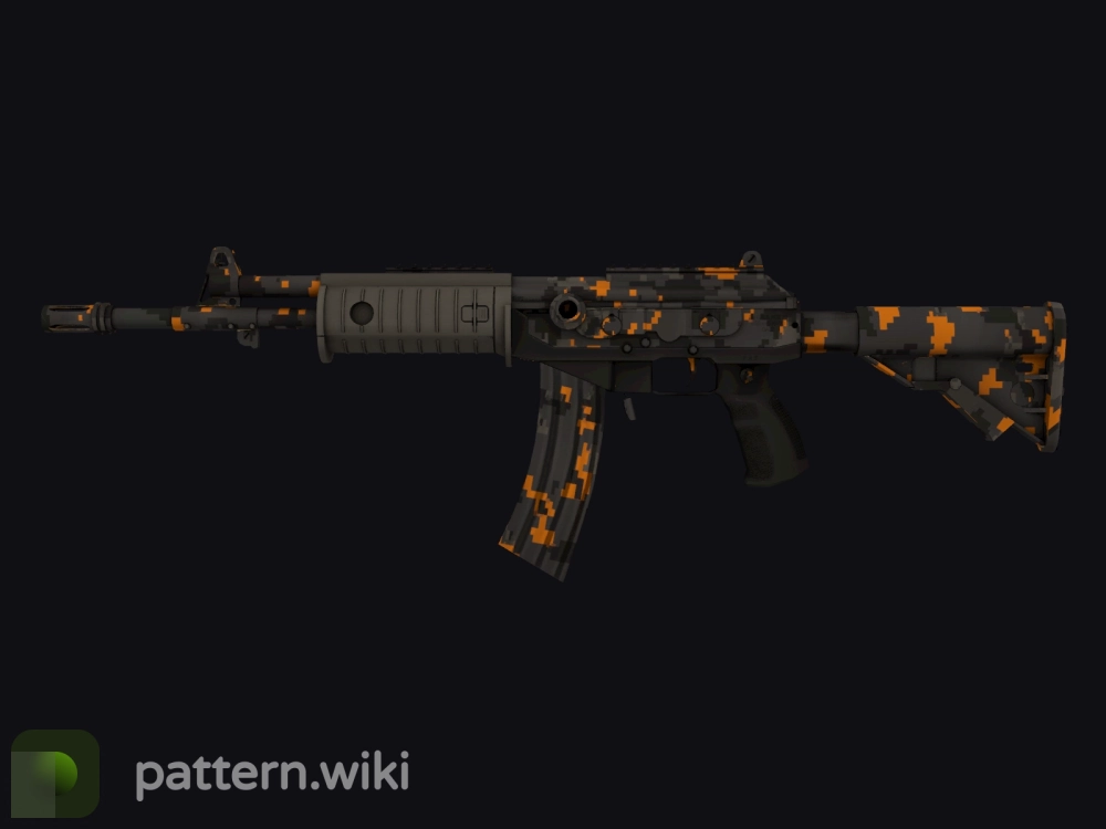 Galil AR Orange DDPAT seed 353