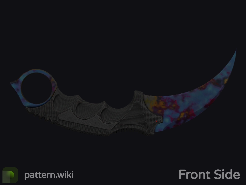 Karambit Case Hardened seed 647