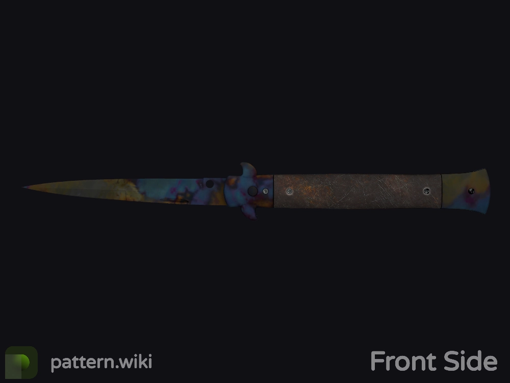 Stiletto Knife Case Hardened seed 239