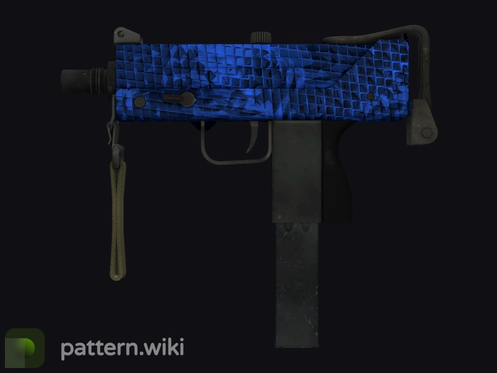 MAC-10 Lapis Gator seed 297