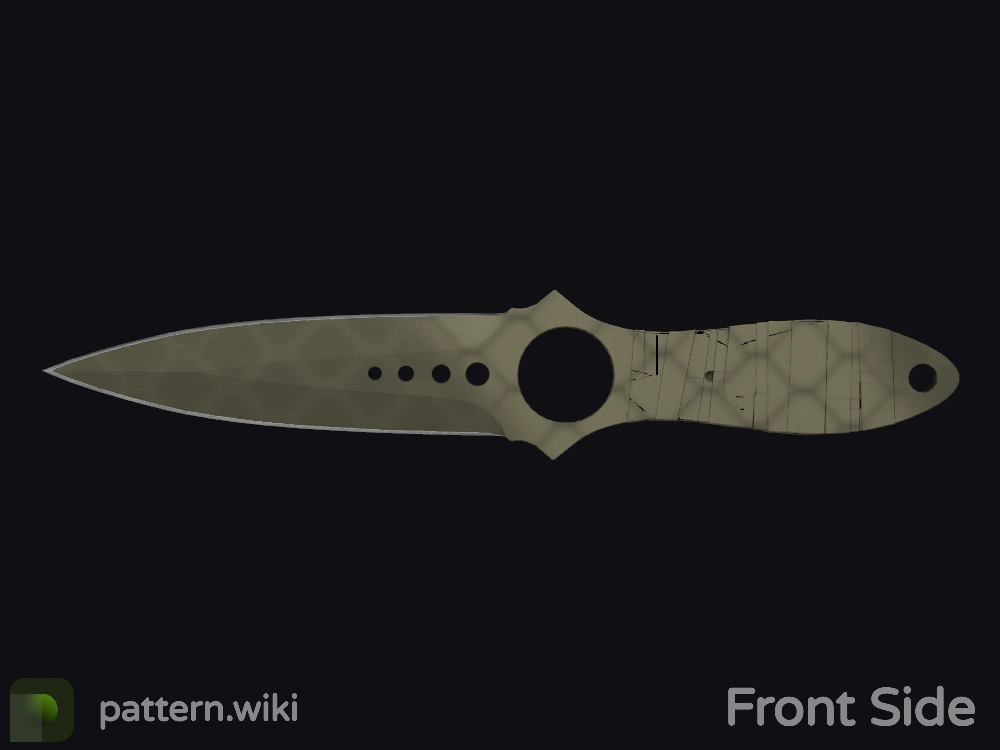 Skeleton Knife Safari Mesh seed 819