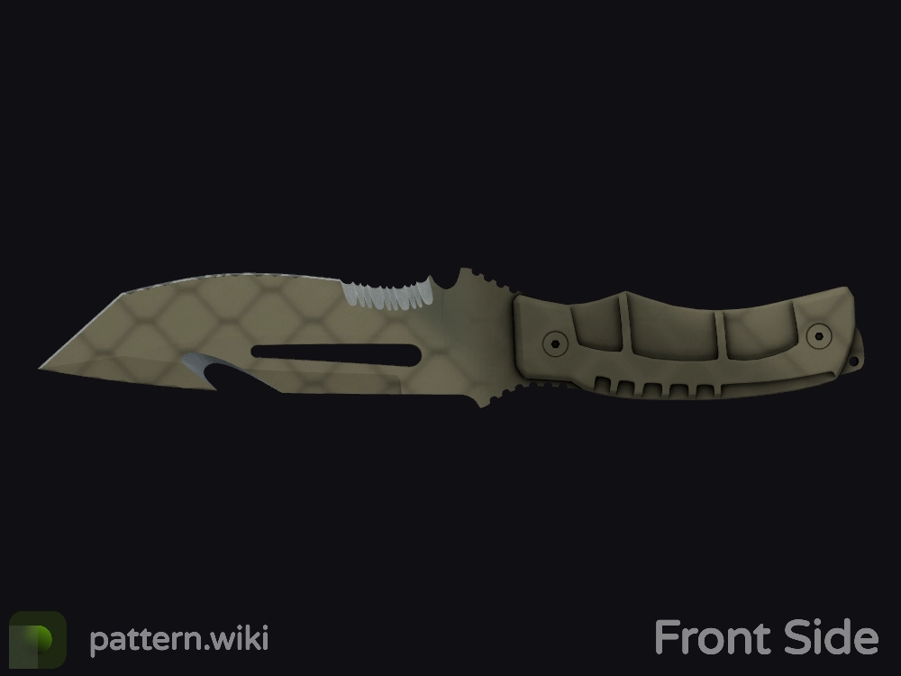 Survival Knife Safari Mesh seed 806