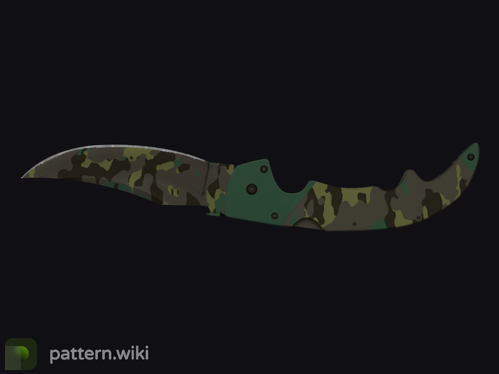 Falchion Knife Boreal Forest seed 253