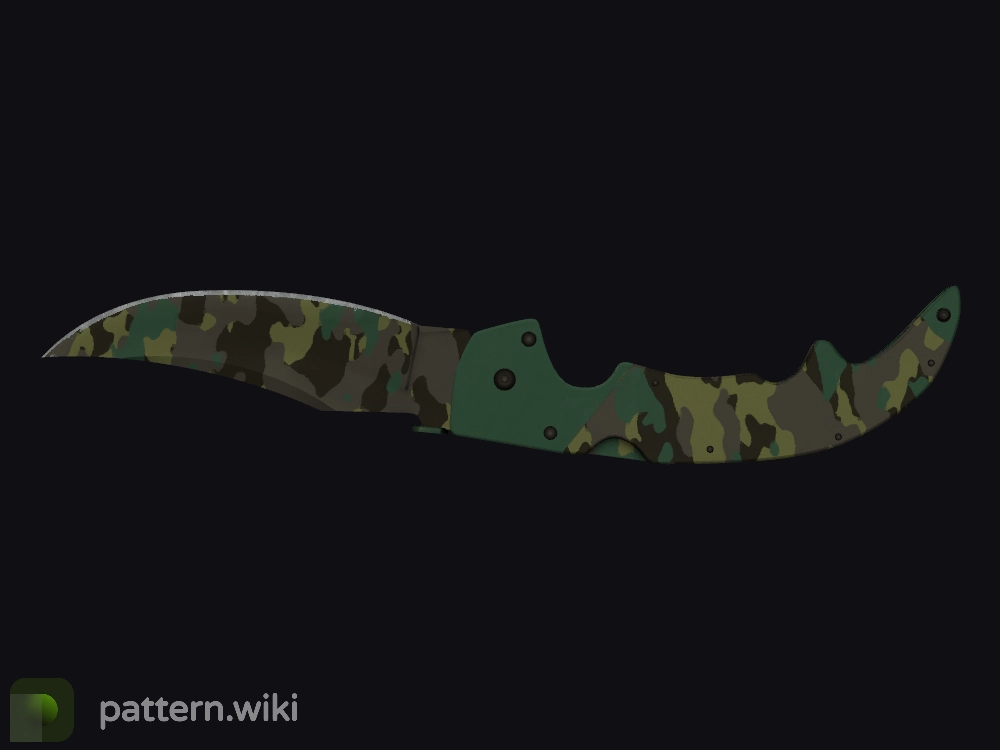 Falchion Knife Boreal Forest seed 951