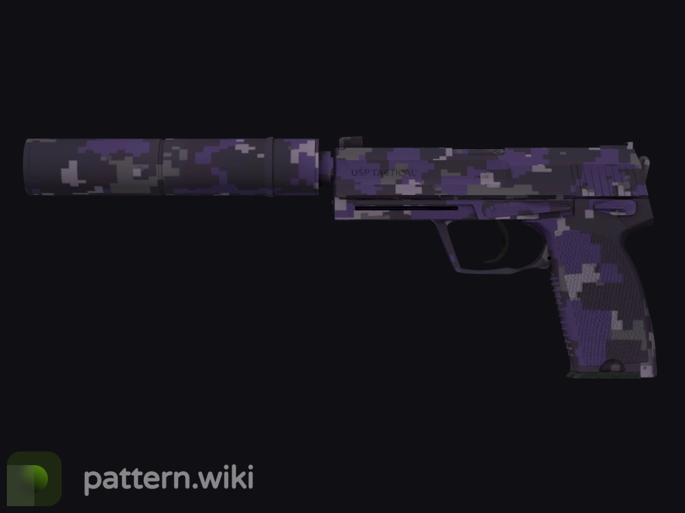 USP-S Purple DDPAT seed 332