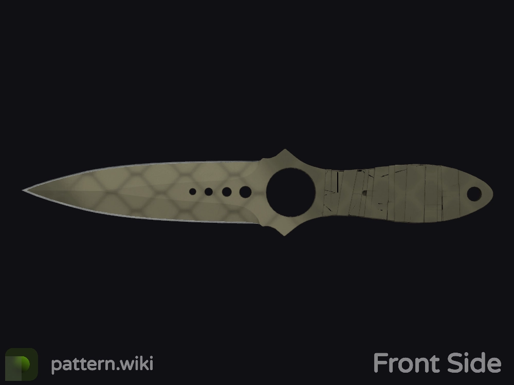 Skeleton Knife Safari Mesh seed 895