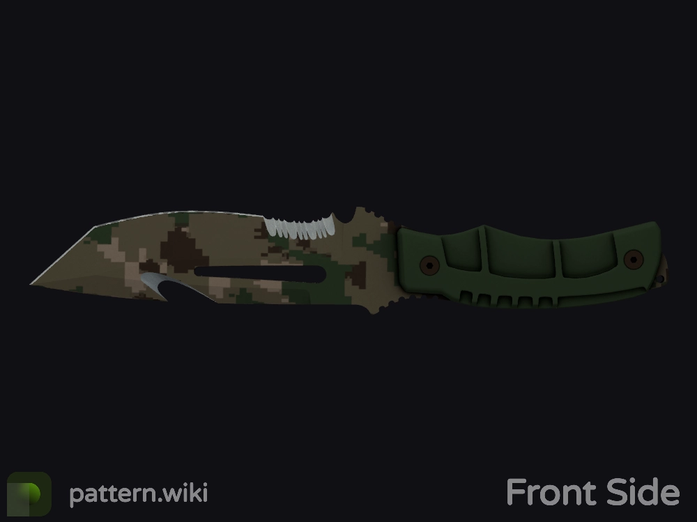 Survival Knife Forest DDPAT seed 400