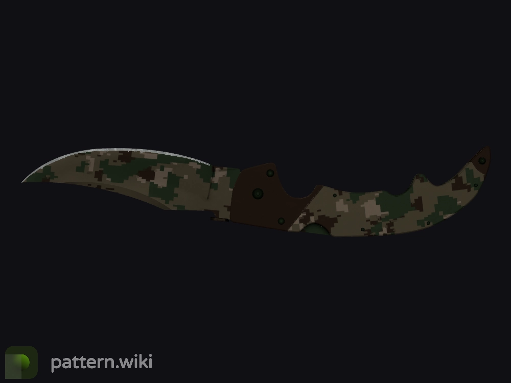 Falchion Knife Forest DDPAT seed 330