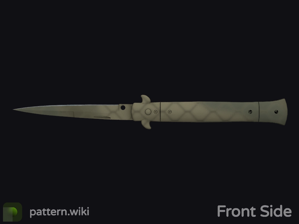 Stiletto Knife Safari Mesh seed 572