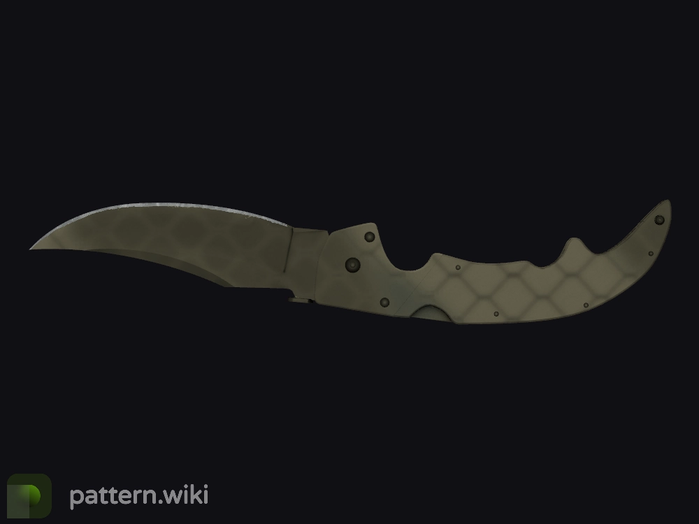 Falchion Knife Safari Mesh seed 269