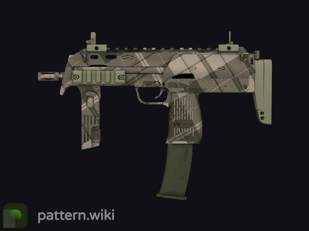 MP7 Olive Plaid seed 95