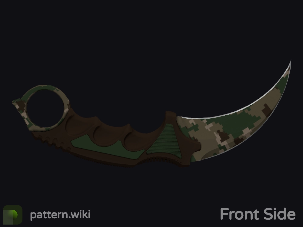 Karambit Forest DDPAT seed 127