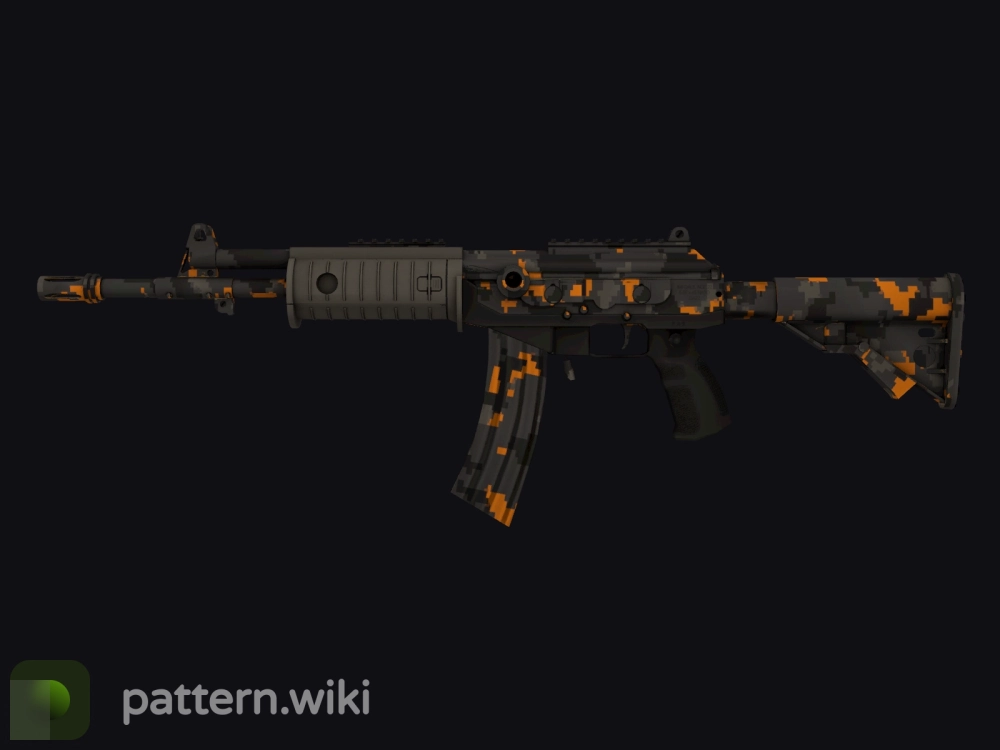 Galil AR Orange DDPAT seed 662