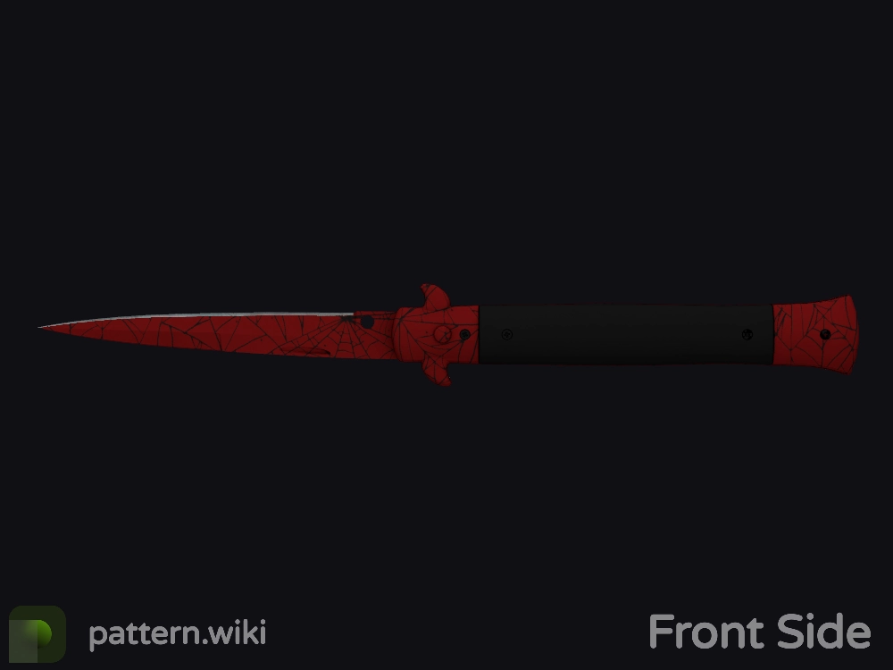 Stiletto Knife Crimson Web seed 266