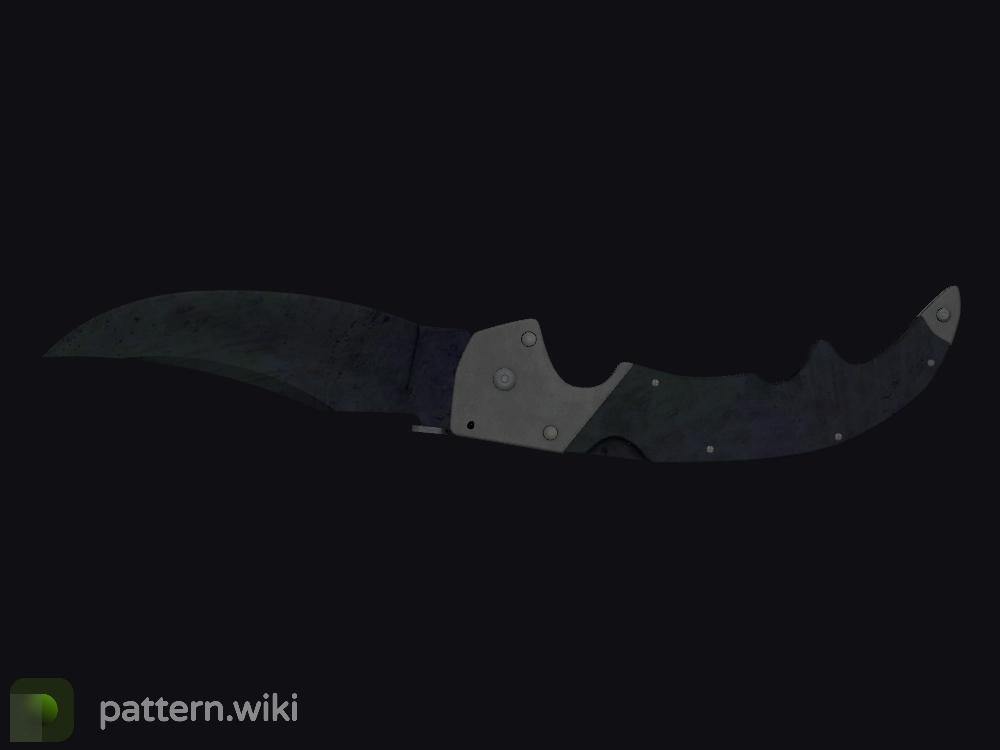 Falchion Knife Blue Steel seed 849