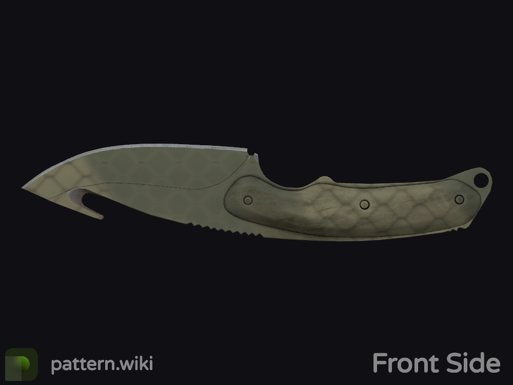 Gut Knife Safari Mesh seed 745