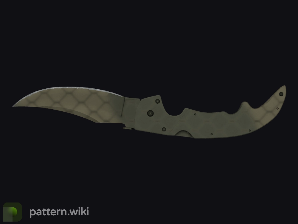 Falchion Knife Safari Mesh seed 28