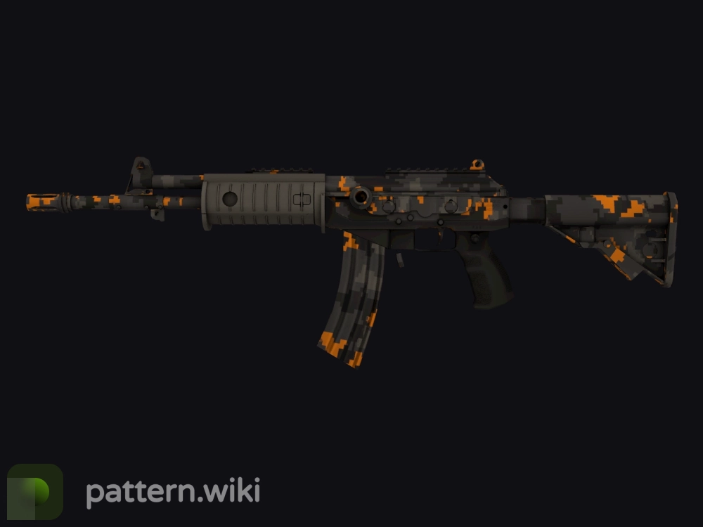 Galil AR Orange DDPAT seed 982