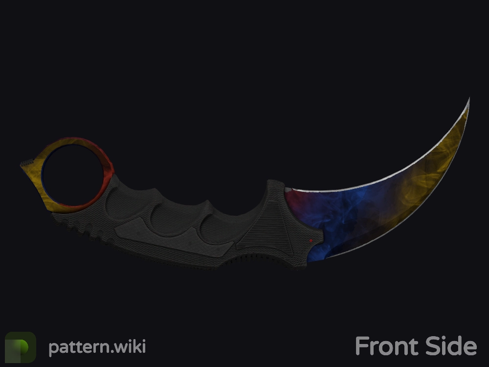 Karambit Marble Fade seed 74