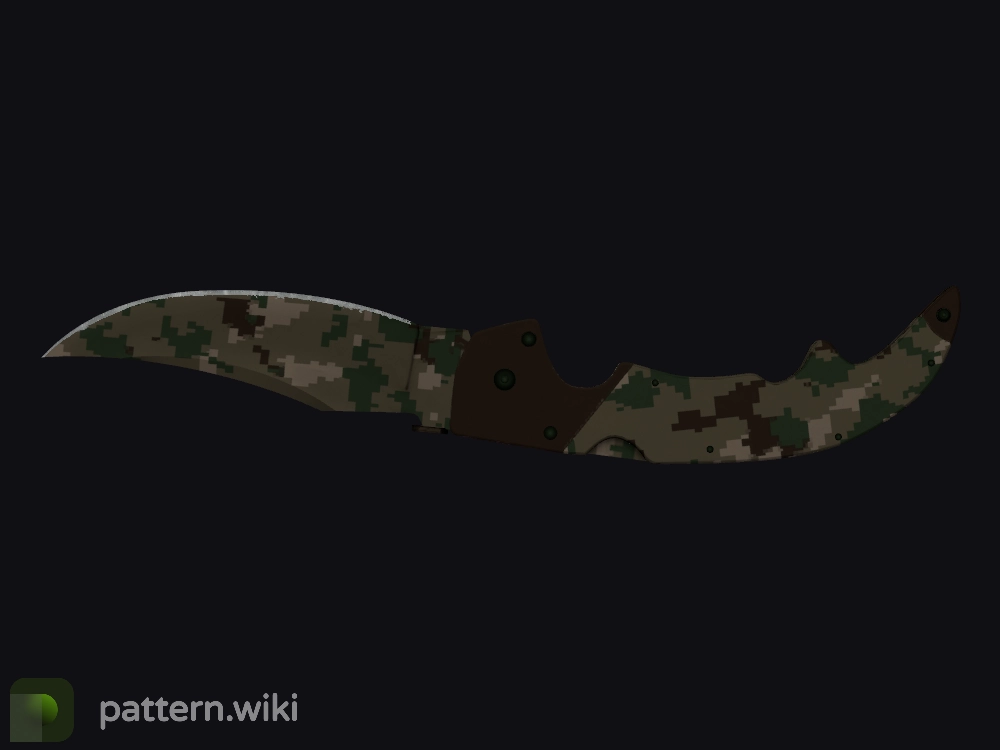 Falchion Knife Forest DDPAT seed 113