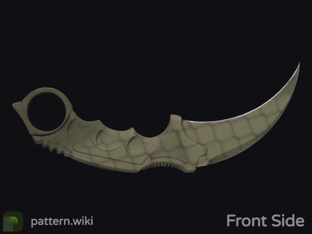 Karambit Safari Mesh seed 116