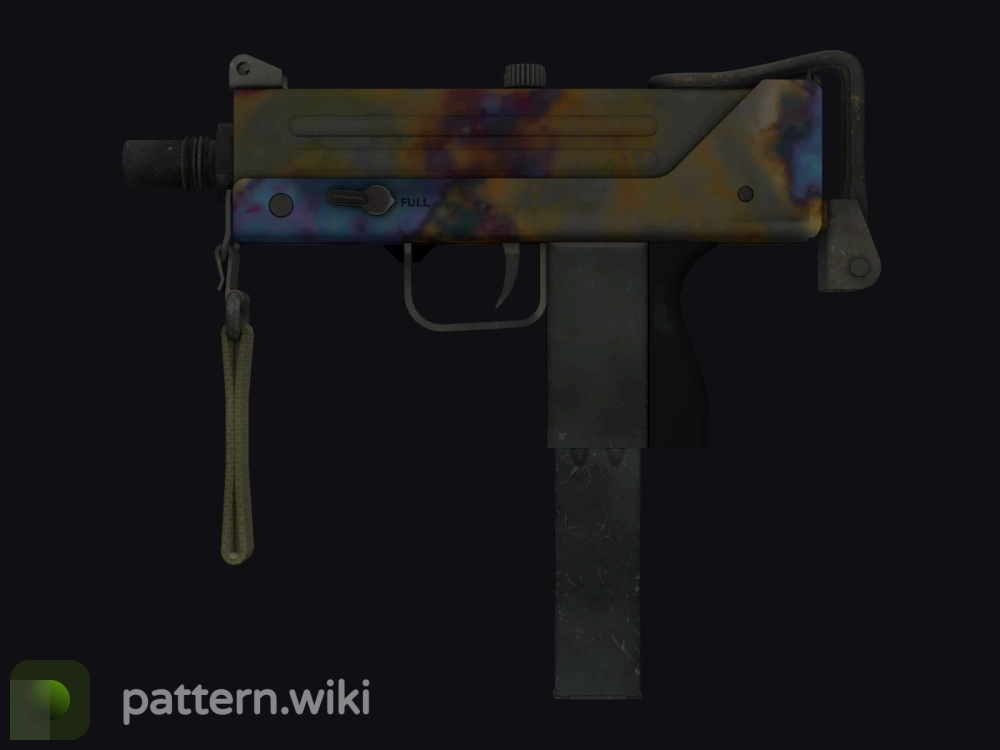 MAC-10 Case Hardened seed 991