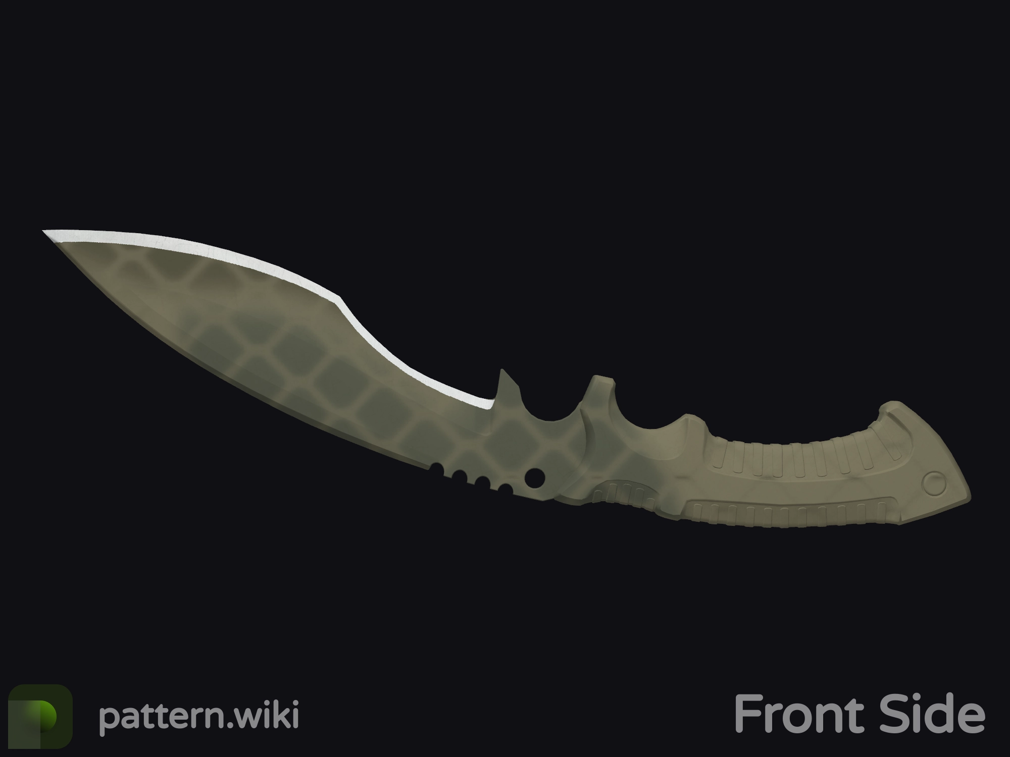 Kukri Knife Safari Mesh seed 566