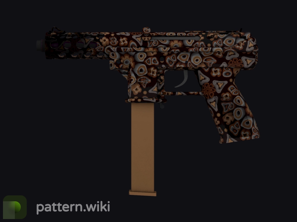 Tec-9 Orange Murano seed 476