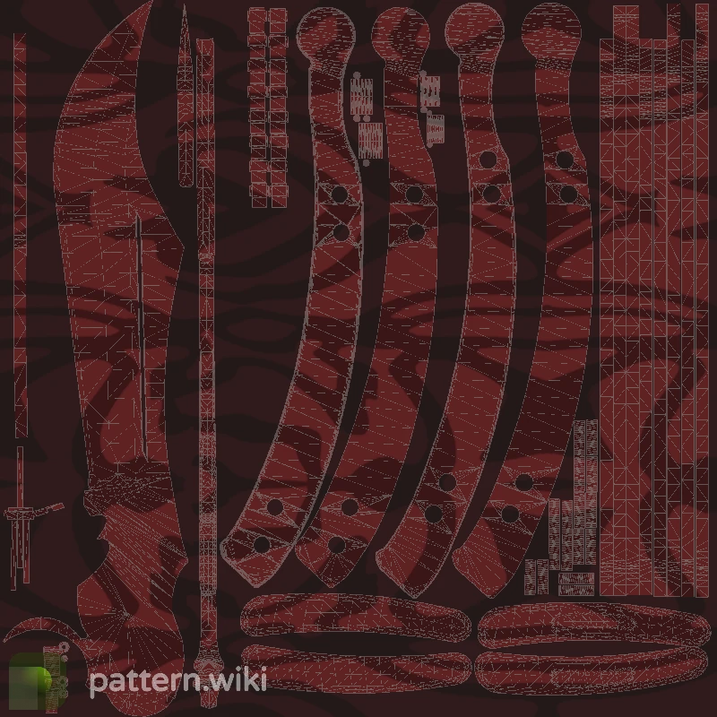 Butterfly Knife Slaughter seed 430 pattern template