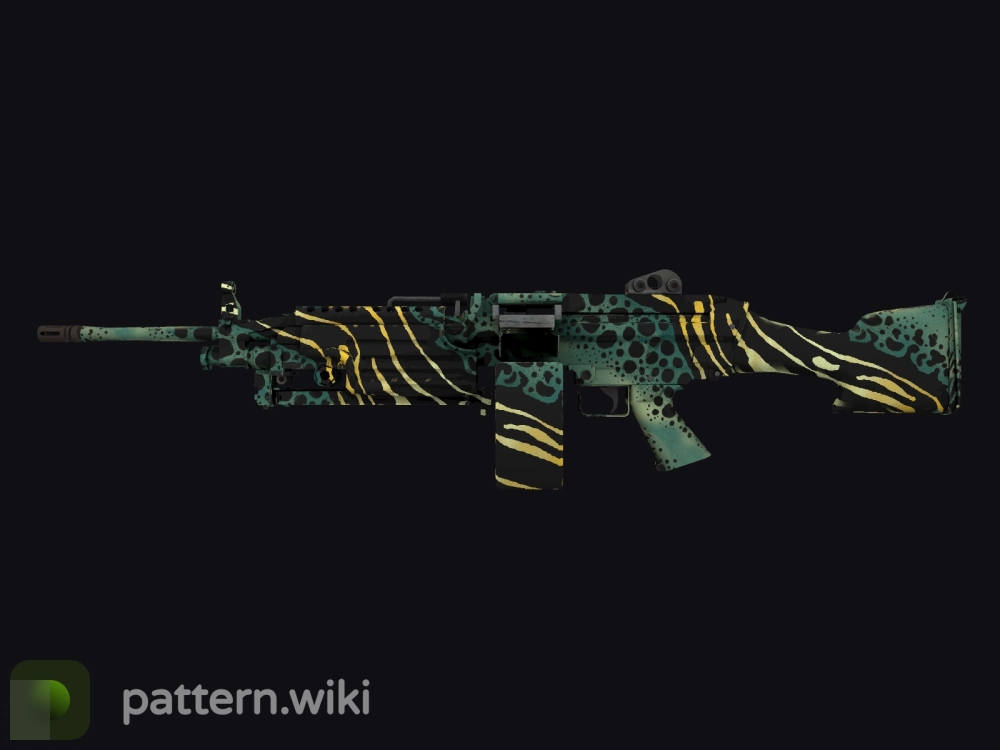 M249 Emerald Poison Dart seed 605