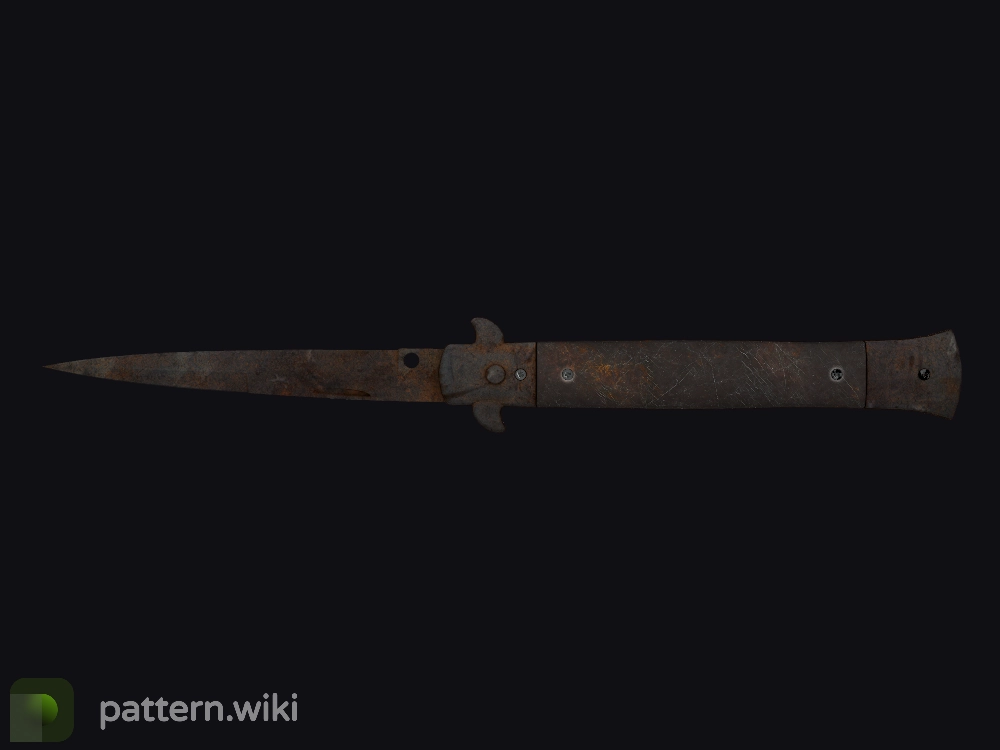 Stiletto Knife Rust Coat seed 42