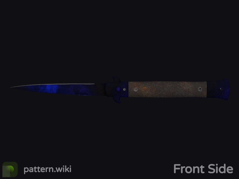 Stiletto Knife Doppler seed 654