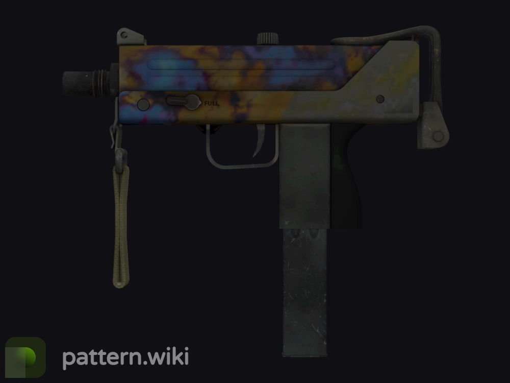 MAC-10 Case Hardened seed 413