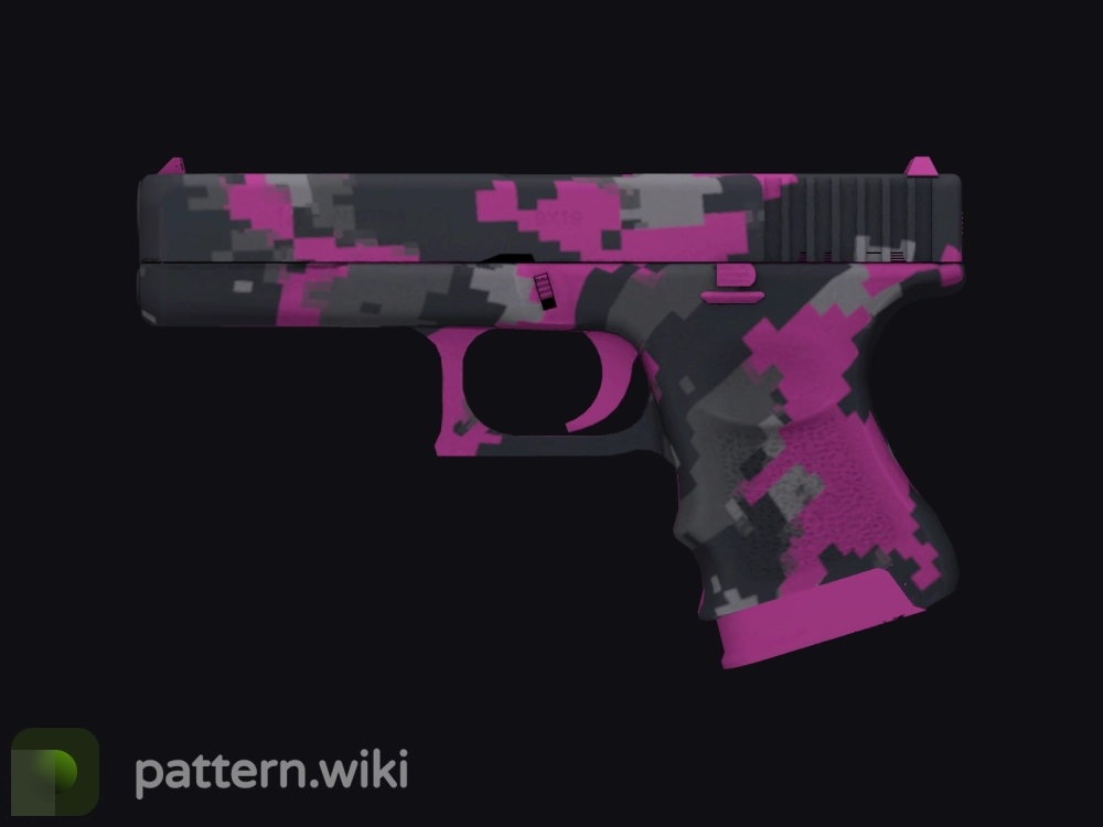 Glock-18 Pink DDPAT seed 671