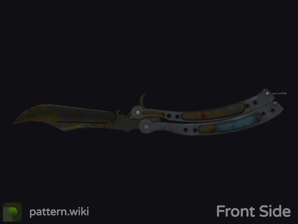 Butterfly Knife Case Hardened seed 640