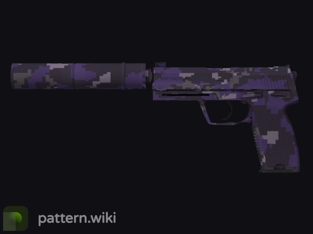 USP-S Purple DDPAT seed 109