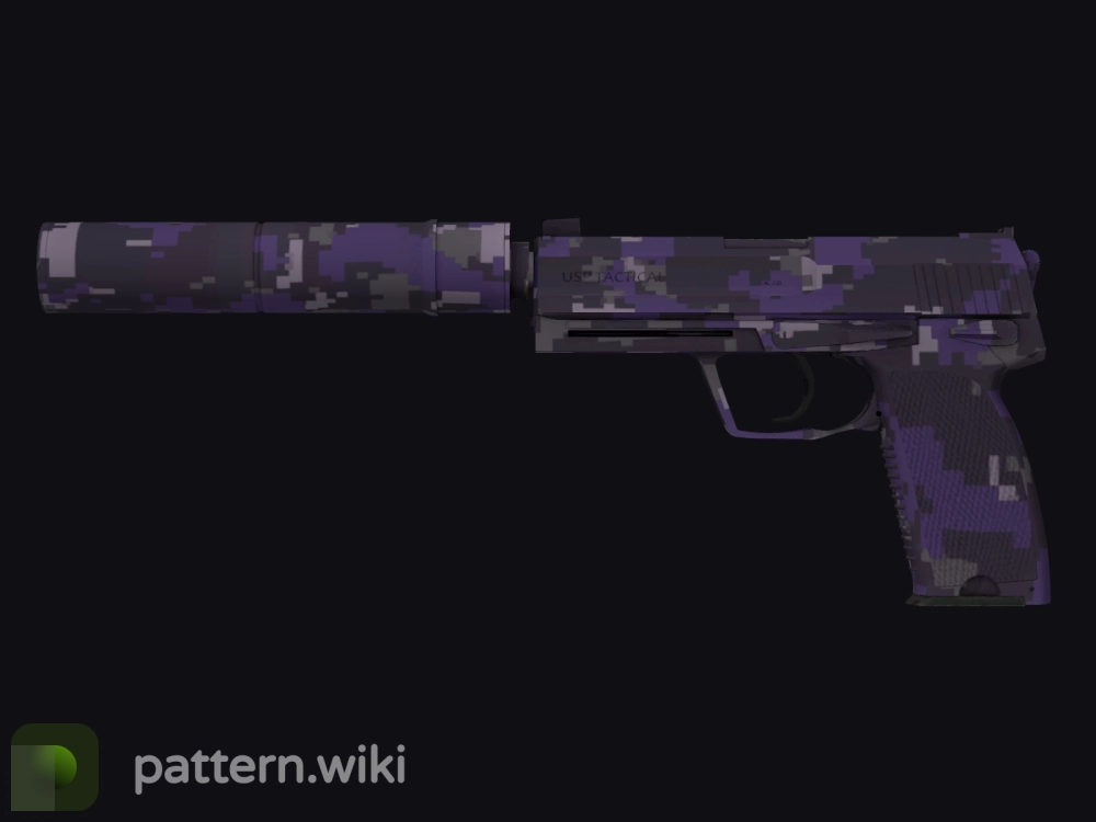 USP-S Purple DDPAT seed 397