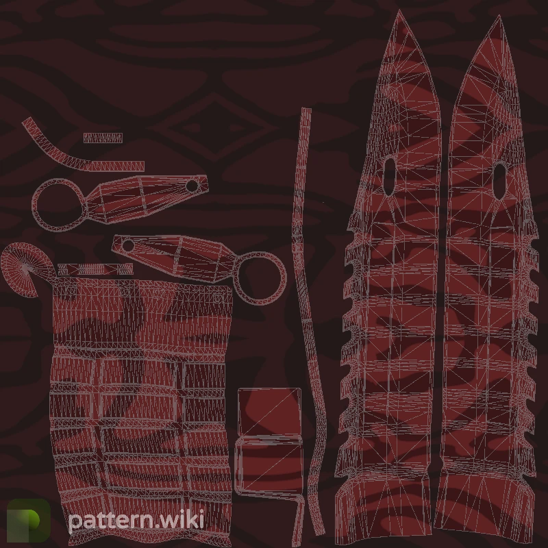 M9 Bayonet Slaughter seed 845 pattern template