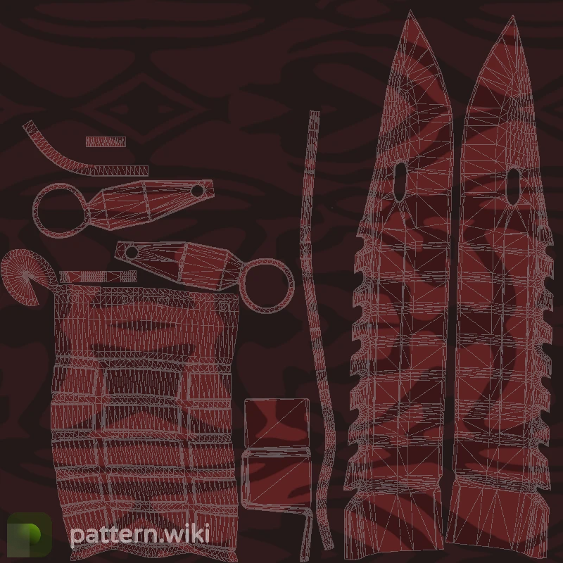 M9 Bayonet Slaughter seed 225 pattern template