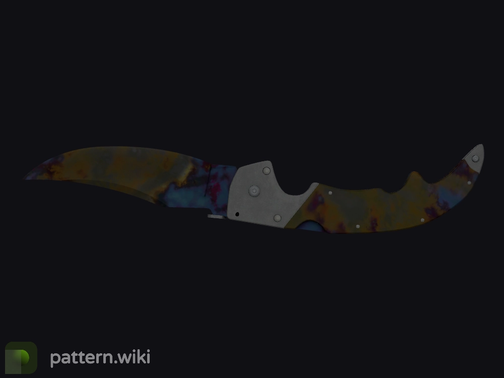 Falchion Knife Case Hardened seed 439