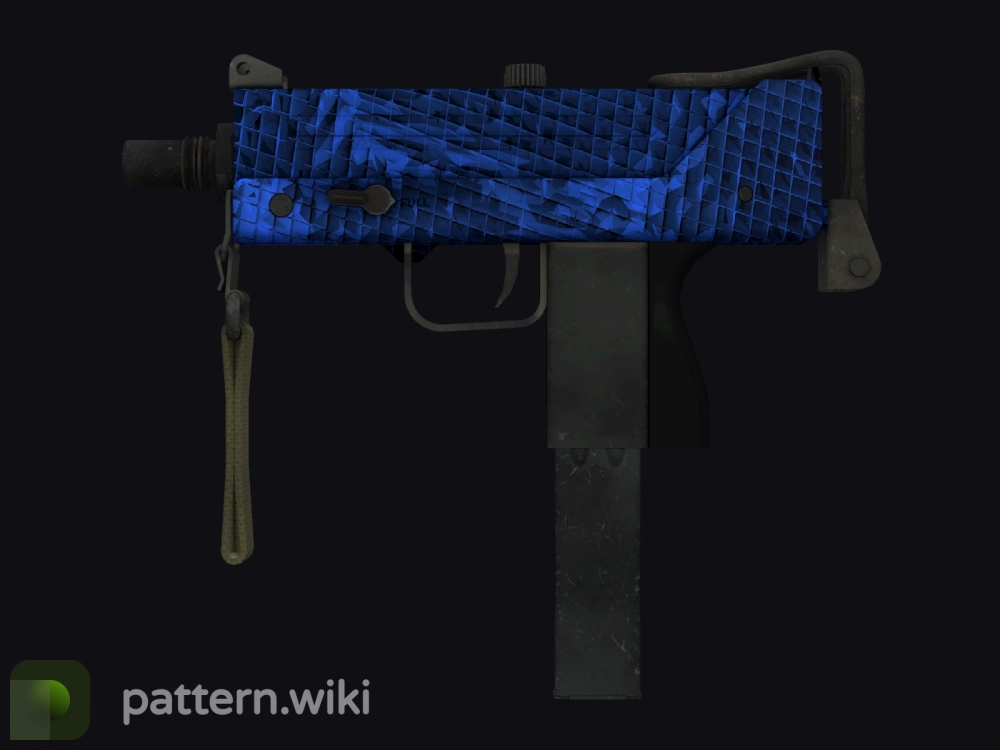 MAC-10 Lapis Gator seed 617