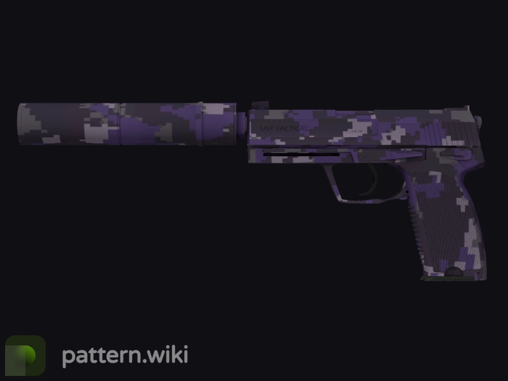 USP-S Purple DDPAT seed 357